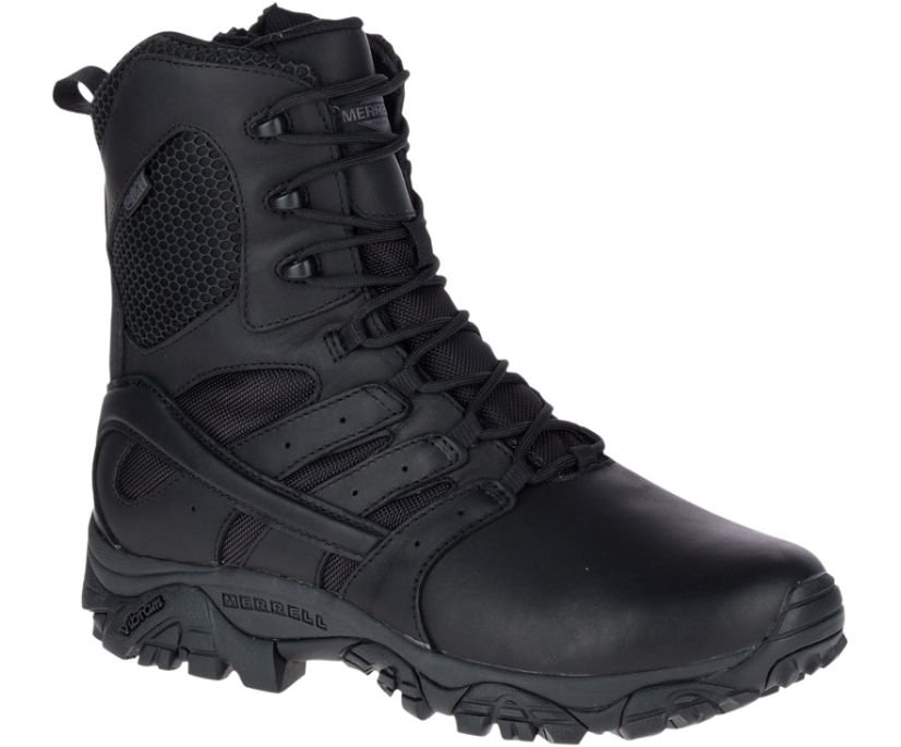 Buty Merrell Moab 2 8" Tactical Response Wasserdicht - Buty Robocze Damskie Merrell - Czarne [ITRFG-